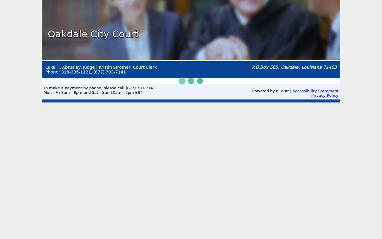 Oakdale court docket citation workflow